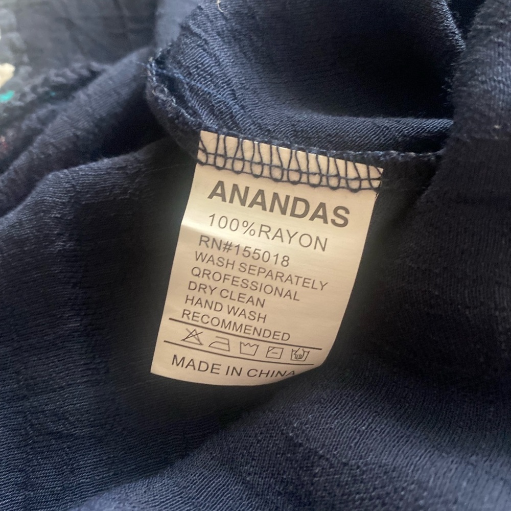 Anandas Collection Crochet Sheer Tunic - image 6